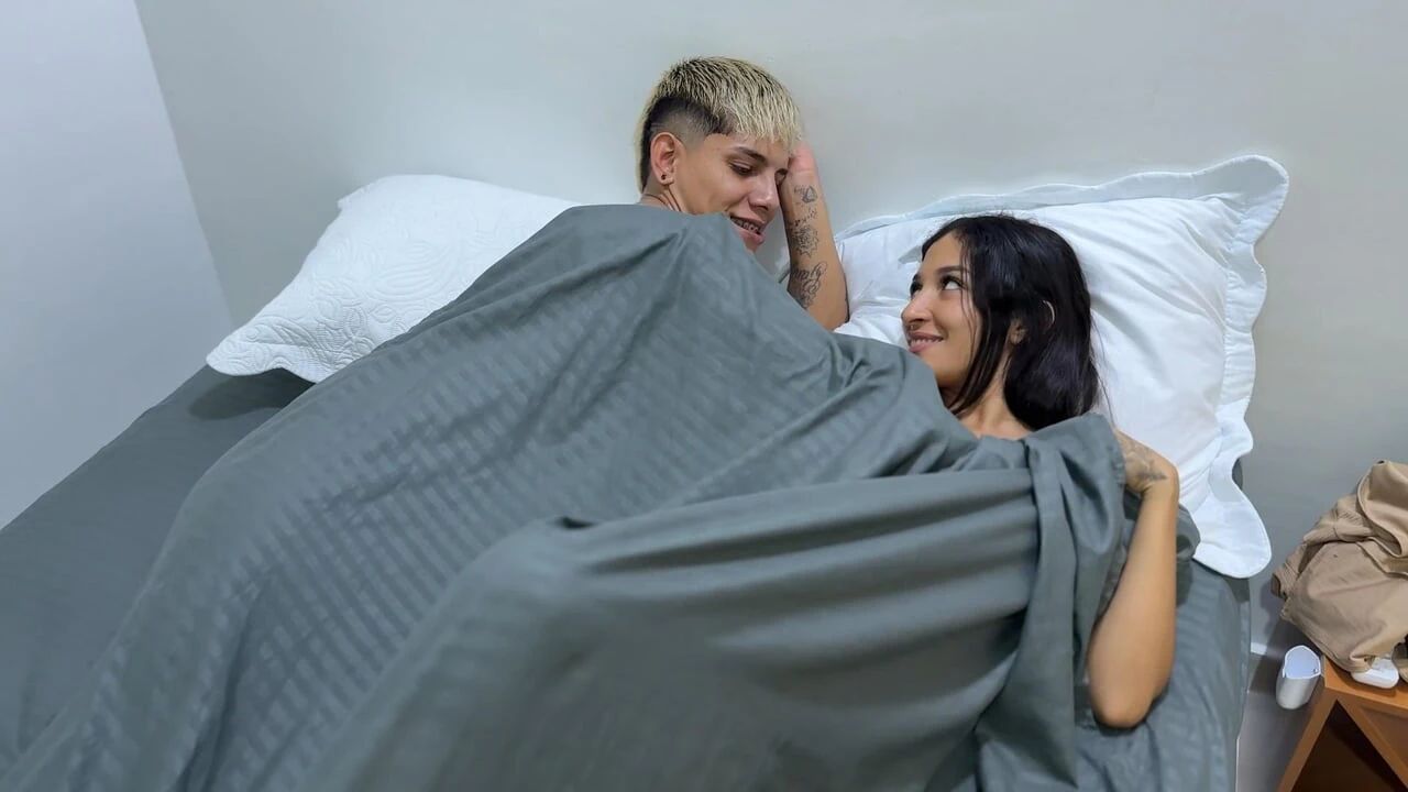 What can happen if I share a hotel room with my stepsister? REAL AMATEUR SEX.