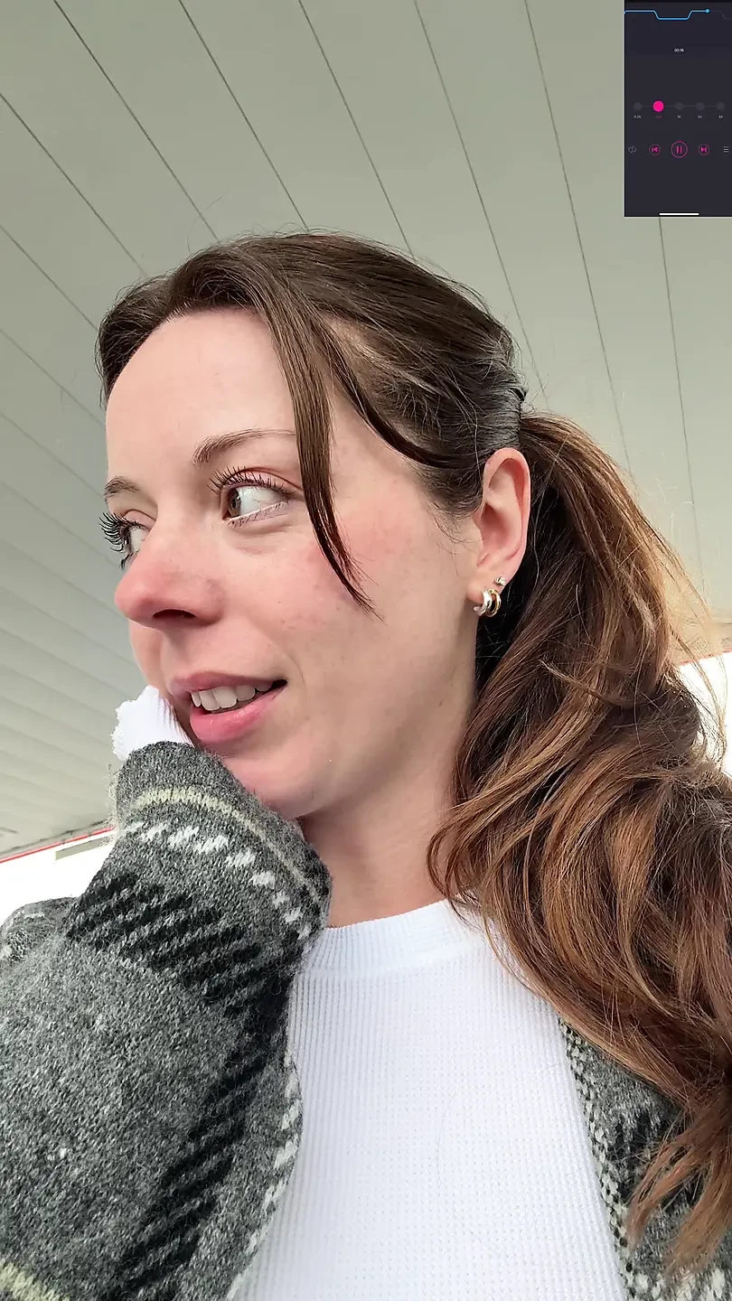 Trying Not to Cum Too Loud While I Pump My Gas